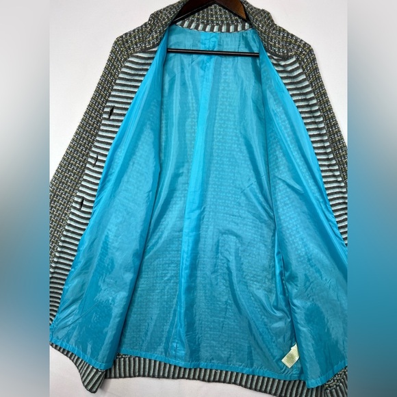 Sigrid Olsen Knit sweater coat size Medium lined, Boho, Art to Wear, colorful - Picture 6 of 9
